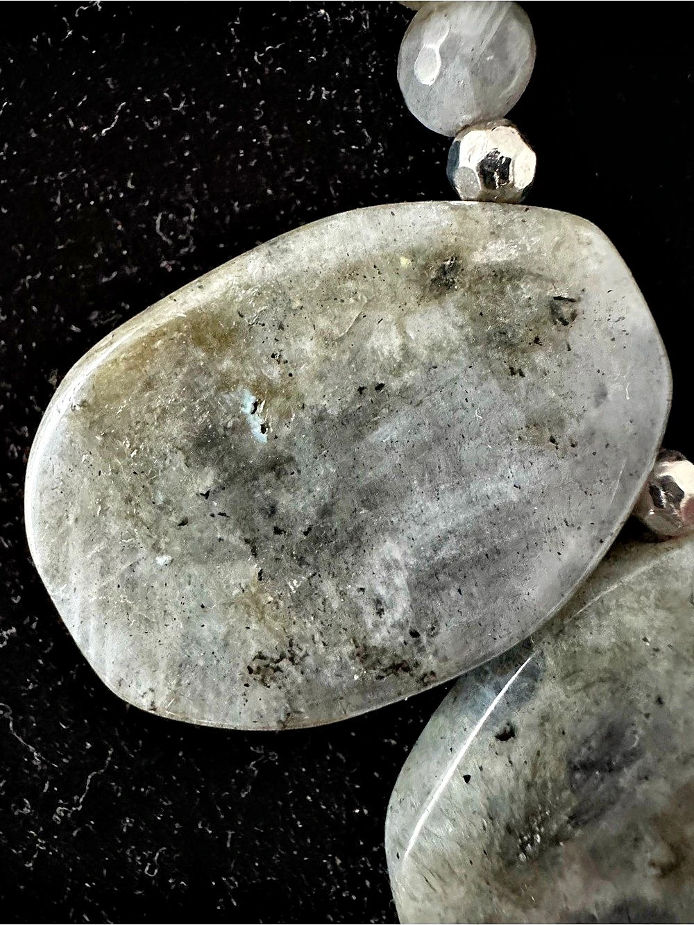 Labradorite Statement Necklace - Picture 10 of 14